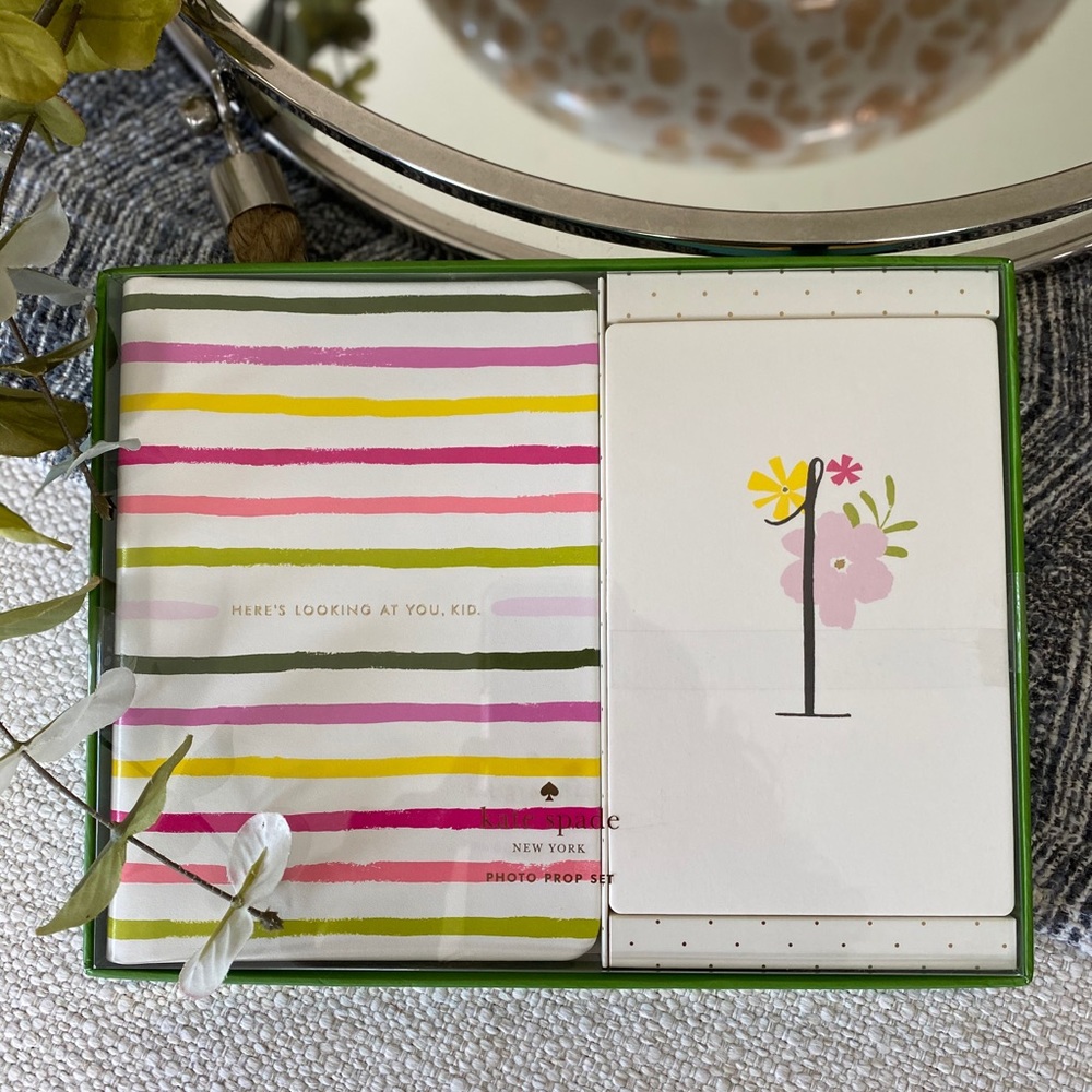 Kate Spade Girl Photo Prop Set